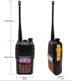 Baofeng UV-6R 7W Dual-Band 5000mAh Battery Two-Way Radio Rugby Radios UK
