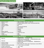 Product specifications with application scenarios and technical details.