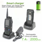 QYT Quad Band Handheld Two Way Radio KT-8R 4Band Outdoor Intercom Color Display