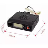 UK Baojie BJ-218 DC 18V 25W Mobile Radio VHF UHF 136-174 400-470MHz Ham