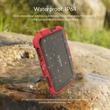 ORICO waterproof hard drive enclosure designed with IP64 protection for outdoor use