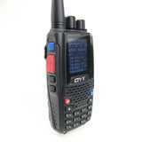 QYT Quad Band Handheld Two Way Radio KT-8R 4Band Outdoor Intercom Color Display