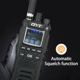 QYT CB-58 Walkie Talkie 27MHz AM/FM CB Ham Radio Transceiver Handheld 4W 4100mAh