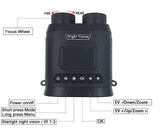 8xDigital Night Vision Binocular 2.5K-  Zoom Infrared Video Camera 1 x Batteries