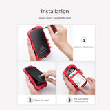 ORICO waterproof hard drive enclosure installation process with clear steps for easy setup