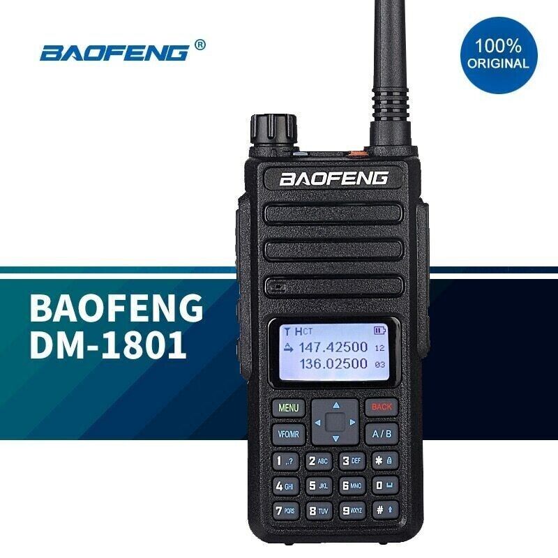 Baofeng DM-1801 NO GPS Digital Tier II Dual time slot Tier2 Tier1 DMR