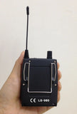 Compatible Sennheiser/Shure G1-G4 UHF wireless bodypack + case 606-613Mhz CH38