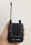 Compatible Sennheiser/Shure G1-G4 UHF wireless bodypack + case 606-613Mhz CH38