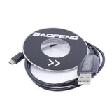 UK USB Programming Cable+CD Software for BAOFENG BF-T1 Mini -UNLOCK 1 WATT POWER