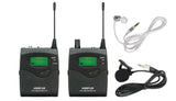 1 x Sennheiser/Pure Compatible G2 - G4 UHF TX And RX + case 606-613mhz CH38 50mw