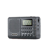 T-6621 digital radio receiver by Shenzhen Yasu Technology in black with LCD display and control buttons