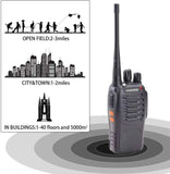 Baofeng BF-888s x 2 two way radio set with long range communication for open field city and buildings