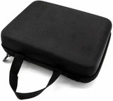 Durable black carrying case for PMR 446 two way radios UK with zip and handle for easy transport