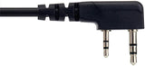 Baofeng programming cable with angled connector for easy programming of radios and communication devices