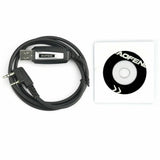 Baofeng programming cable for easy connection and setup of walkie talkies and PMR446 radios