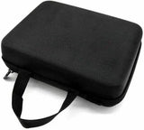 Black carrying case for Baofeng T99Plus 2-way radio with handle and zipper closure