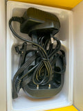 Charger and accessories for Baofeng UV-10R Plus two way radio in packaging