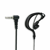 Baofeng UV-3R headset replacement black earpiece with 3.5mm plug for radio communication
