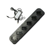 6 way rapid charger for Baofeng UV-82 with power supply for efficient charging