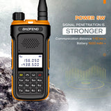 Baofeng UV10 two-way radio UK with 5W power, 1500 mAh battery and communication range of up to 10 km