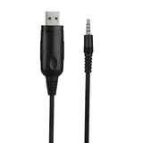 Baofeng UV3R programming cable with USB to 3.5mm jack for walkie talkie radio communication