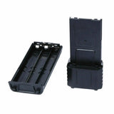 Unbranded Baofeng UV5R extended battery case black replacement battery holder for radio communication