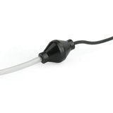 Baofeng UV9R air tube headset black earpiece with clear air tube for radio communication