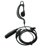 Baofeng UV9r earpiece headset with microphone and clip for two-way radios communication