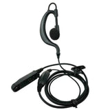 Baofeng UV9r earpiece headset with microphone and clip for two-way radios communication