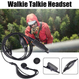 Baofeng UV9r earpiece headset for walkie talkie with microphone and clip for clear radio communication