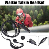 Baofeng UV9r earpiece headset for walkie talkie with microphone and clip for clear radio communication