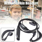 Baofeng UV9r earpiece headset black lightweight flexible walkie talkie accessory