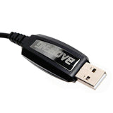 Baofeng UV9R programming cable USB connector for radio communication and walkie talkie devices