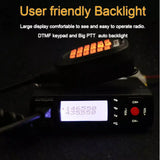 Baojie BJ-218 mobile radio UK with user-friendly backlight and DTMF keypad for easy operation