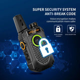 CHIERDA TC18 UHF portable radio with secure voice encryption feature for safe communication