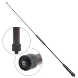 Diamond RH-901S antenna UK slim black ham radio antenna with detailed connector close-ups