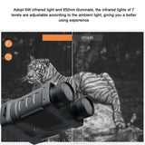 Unbranded digital night vision binoculars with adjustable infrared light for enhanced viewing experiences