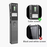 Unbranded 32GB digital voice recorder featuring a colour screen and sleek design for clear audio recording