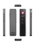 Unbranded digital voice recorder Bluetooth with sleek design and user-friendly controls for clear audio recording