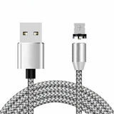 RUGBY RADIOS 3 in 1 magnetic charging cable UK with durable braided design and multiple connector options