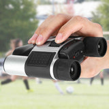10x25 monocular digital camera held in hand, ideal for outdoor sports and activities