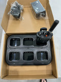 Motorola 6-way rapid charger UK for charging multiple devices simultaneously in a compact design