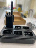 Motorola 6-way rapid charger UK for charging multiple two-way radios efficiently