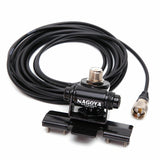 Nagoya Clone Dual Band Antenna for Radios with Mounting Bracket and Coaxial Cable