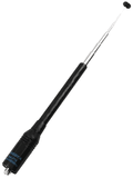 Nagoya NA-773 telescopic antenna for ham and amateur radio communication with extendable metal rod
