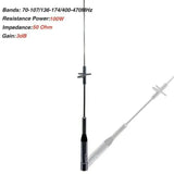 Nagoya NL-770S 3db gain antenna for ham radio with 100W power and wide frequency bands