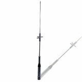 Nagoya NL-770S 3db gain antenna for ham radio communication with durable black and silver design