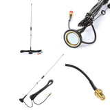 Nagoya UT102 3db gain antenna for ham radio with magnetic base and SMA connector cable