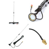 Nagoya UT102 3db gain antenna for ham radio with magnetic base and SMA connector cable