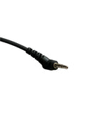 Unbranded RFU assessor headset system D piece black audio connector cable part